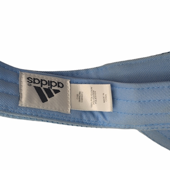 Adjustable C153 Adidas Blue Visor Cap Hat Tennis C - Picture 8 of 8